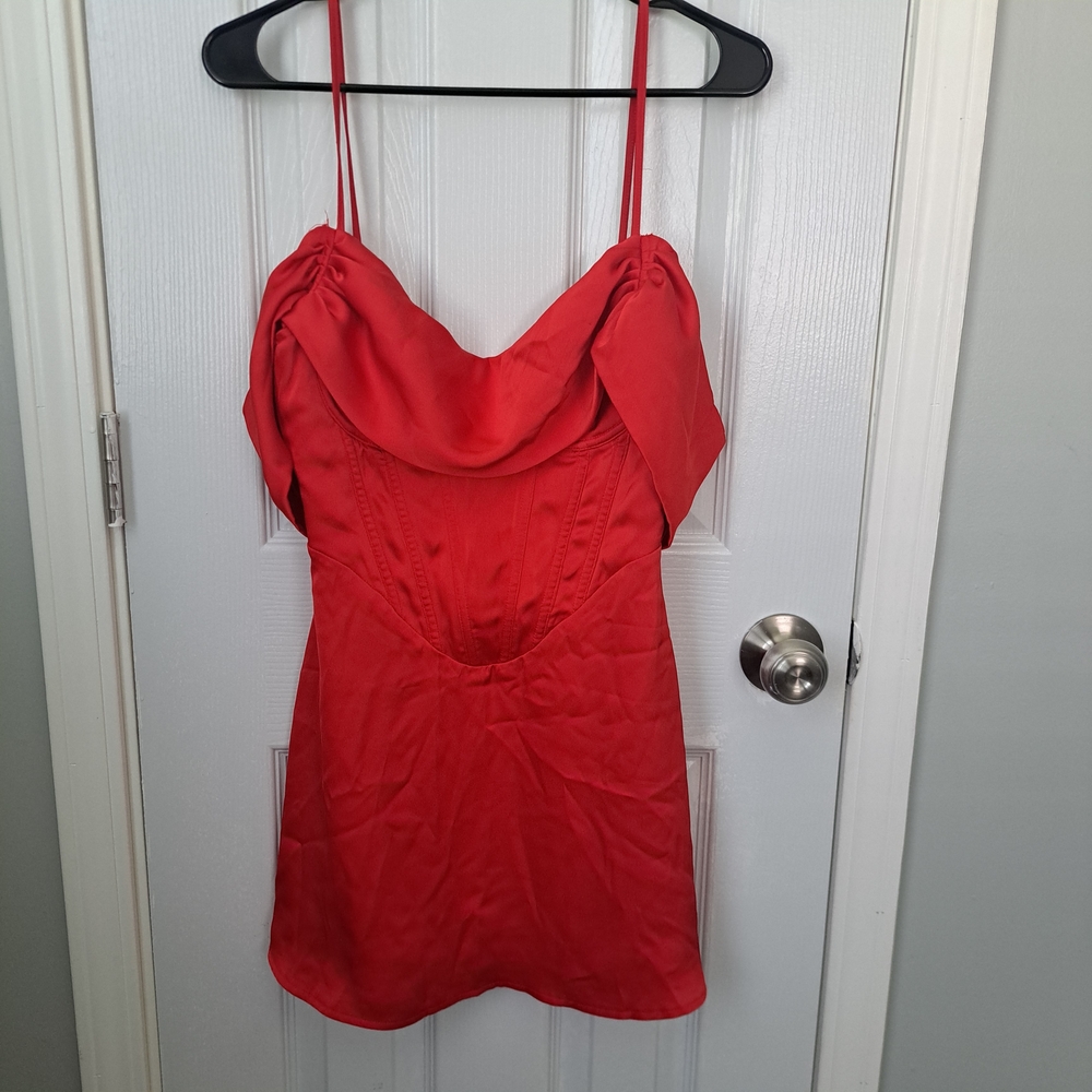 White Fox Boutique Red Mini Dress